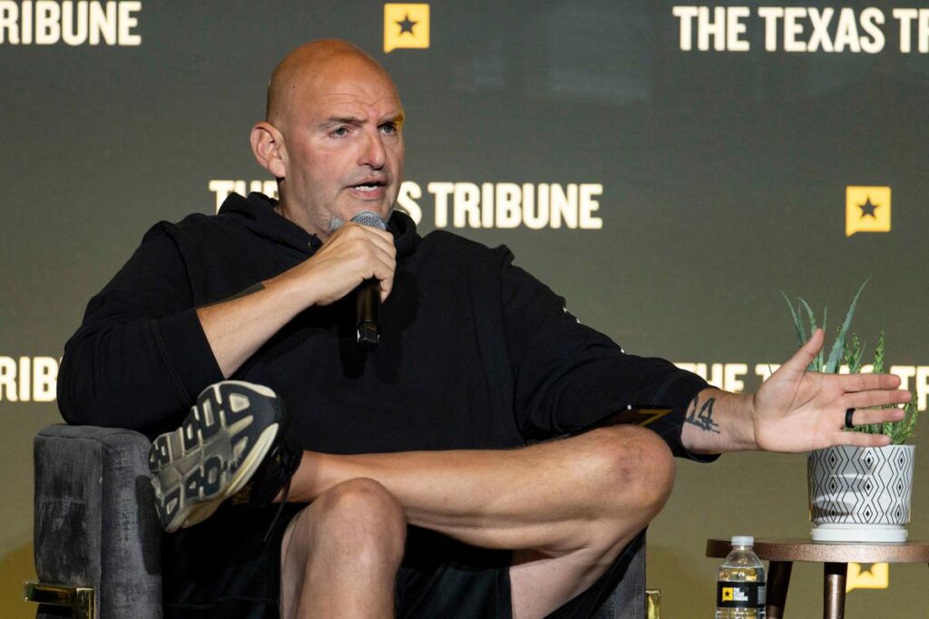 Fetterman says he’s a ‘lifelong Republican’ in awkward slip