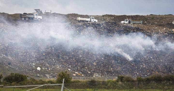 Calgary fire officials say landfill blaze could last months Calgary fire officials say landfill blaze could last months