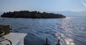 An island is floating around a B.C. reservoir — and it keeps disappearing An island is floating around a B.C. reservoir — and it keeps disappearing