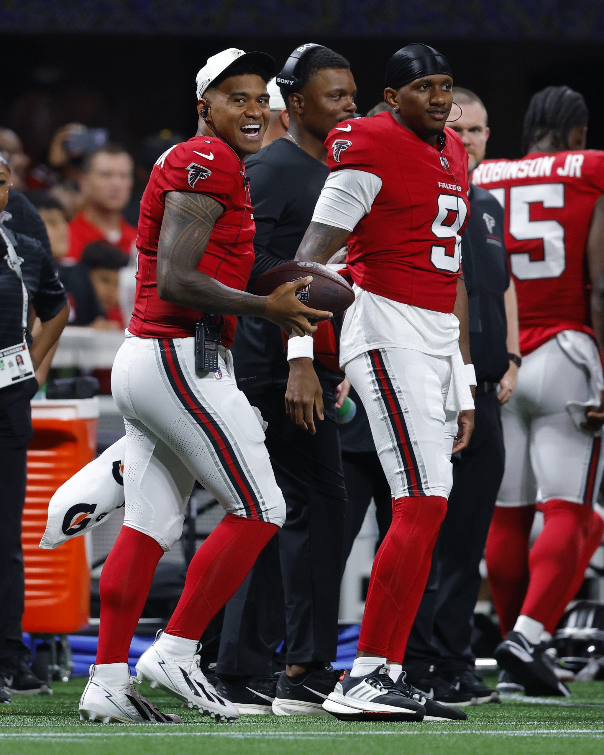 Tua Tagovailoa was actually slated to start the season opener before an oblique injury suffered during practice week sidelined him (Photo by Todd Kirkland/Getty Images)