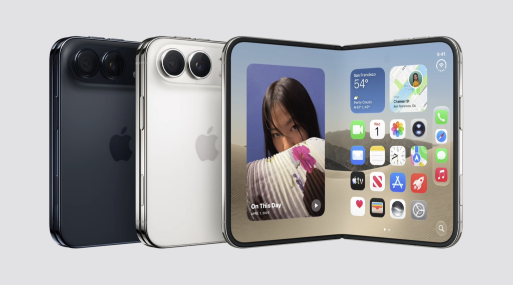 Apple’s New iPhone Duo Folds Horizontally, Like a Passport Apple’s New iPhone Duo Folds Horizontally, Like a Passport