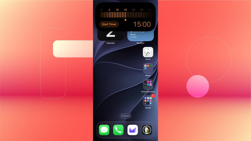 New Timer in iOS 27.
