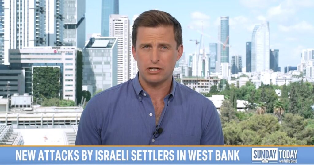 NBC News Reporter Matt Bradley Speaks Out After ‘Masked Settlers Beat Our Team’ While on Assignment