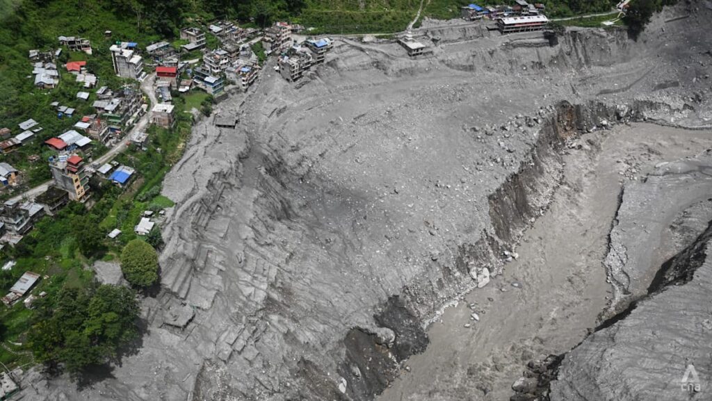 Villages erased, valleys reshaped: Flying over Nepal’s flood disaster zone Villages erased, valleys reshaped: Flying over Nepal’s flood disaster zone