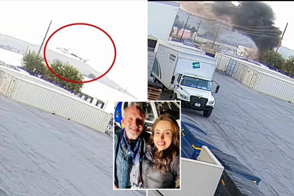 Haunting footage shows NBC4 helicopter drop out of sky into LA parking lot — killing 3 Haunting footage shows NBC4 helicopter drop out of sky into LA parking lot — killing 3