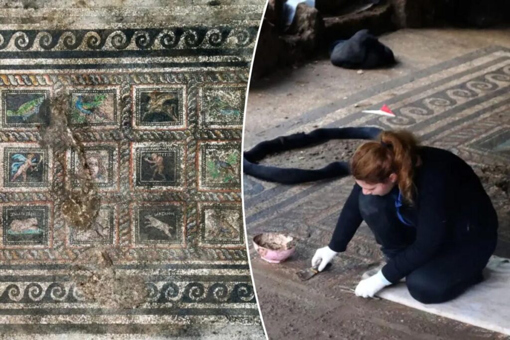 Stunning 2,000-year-old Roman mosaic unearthed in Turkey appears to honor family’s beloved cat and dog Stunning 2,000-year-old Roman mosaic unearthed in Turkey appears to honor family’s beloved cat and dog