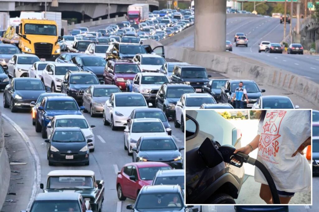 Surging California gas prices set records at the pump on Labor Day Surging California gas prices set records at the pump on Labor Day