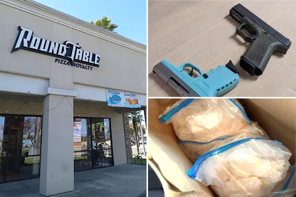 Pizza joint doubled as meth den in bizarre California drug case as migrant charged with running operation Pizza joint doubled as meth den in bizarre California drug case as migrant charged with running operation