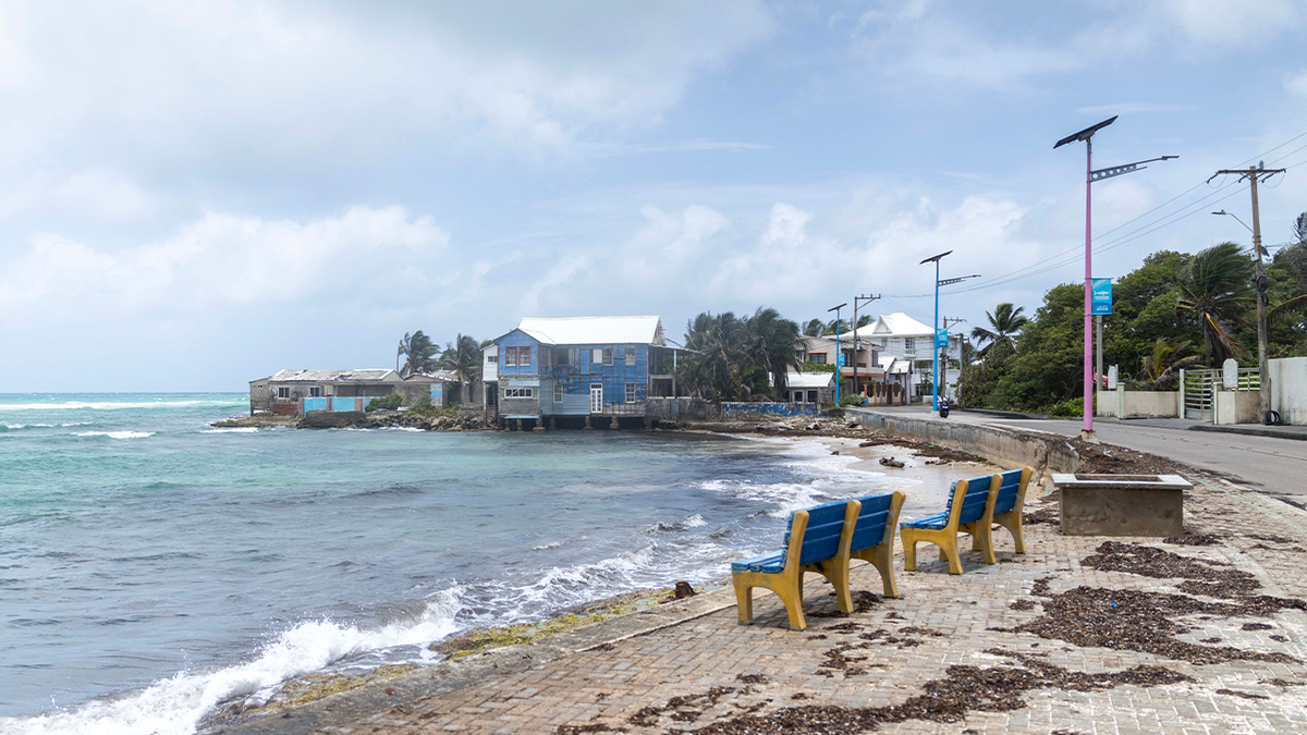 A seawalk in the San Luis area of San Andres Island on June 2026