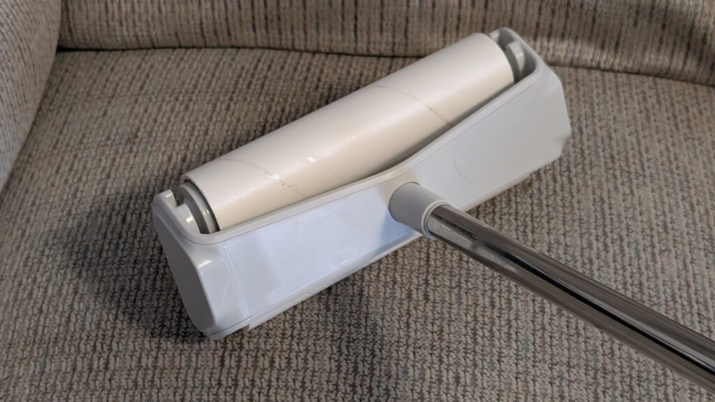 Pet Hair Everywhere? This  Roller Removes It From Places a Vacuum Simply Can’t