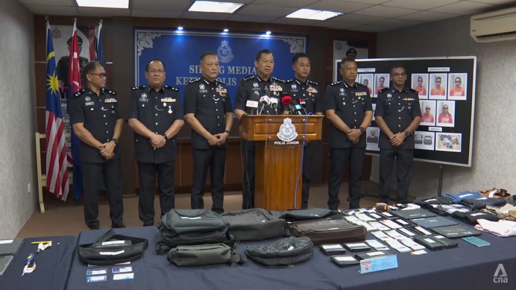 Johor police bust gangs linked to 17 car break-ins, including 4 Singapore vehicles at Desaru resorts