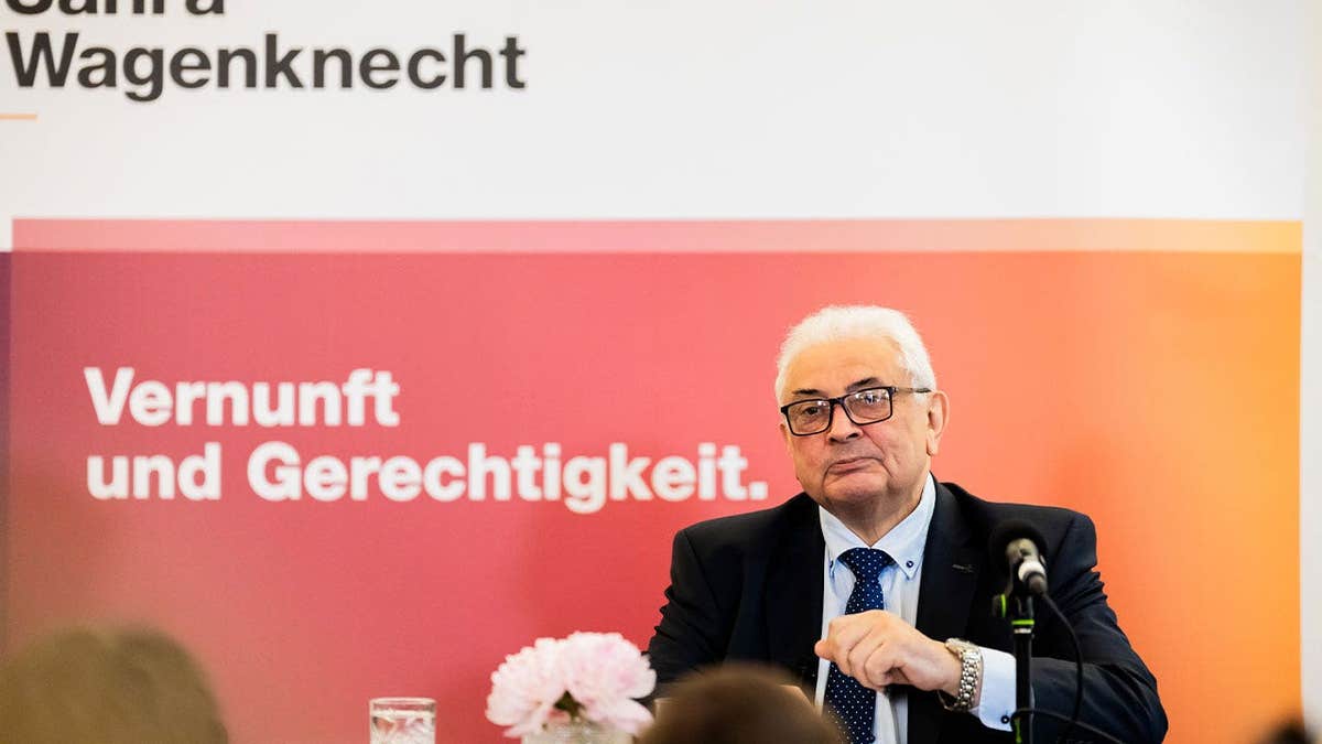 Russian Ambassador to Germany Sergei Nechayev attends an event in Berlin