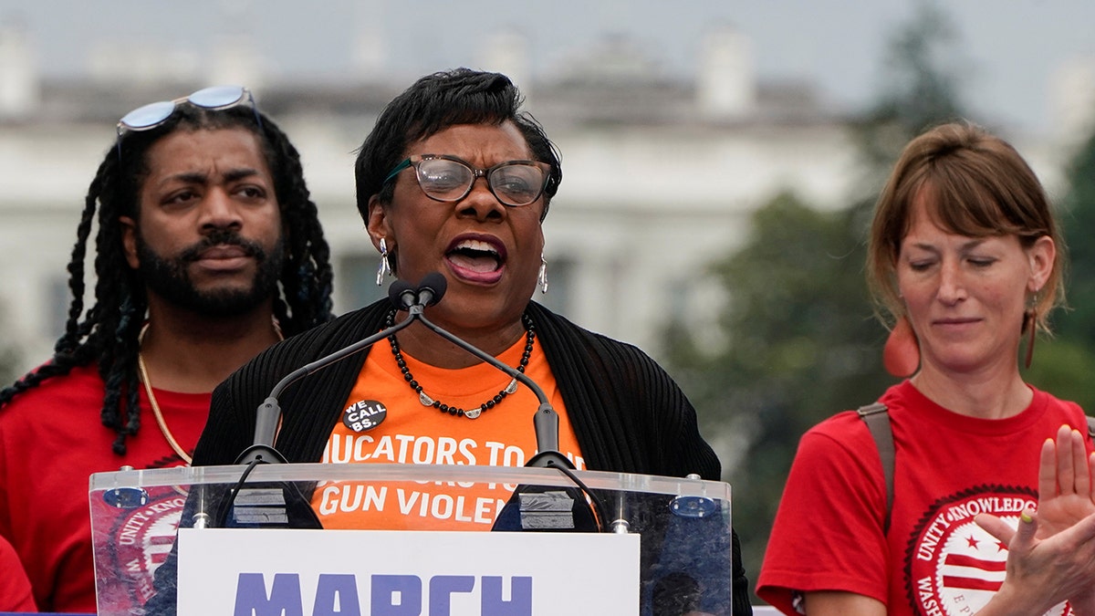 National Education Association President Becky Pringle