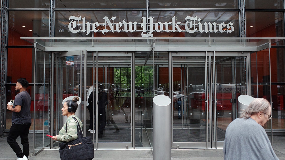 The New York Times building