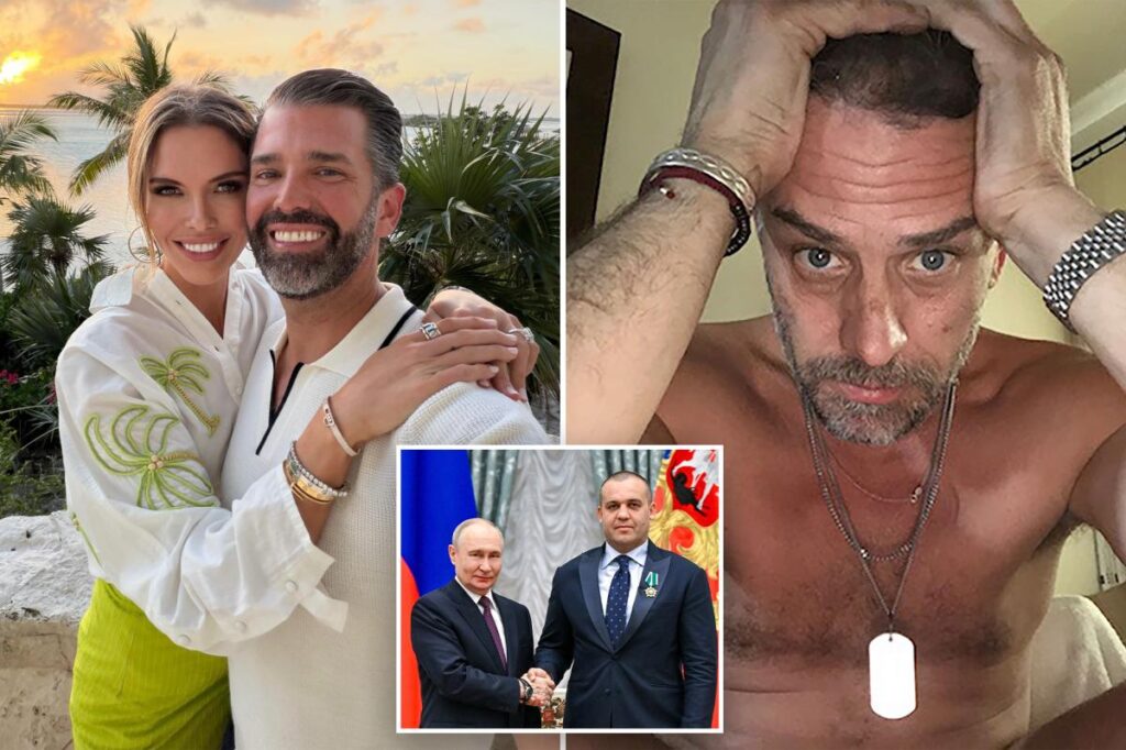 GOP senator calls for Donald Trump Jr., Hunter Biden subpoenas after Russian oligarch paid for first son’s wedding party GOP senator calls for Donald Trump Jr., Hunter Biden subpoenas after Russian oligarch paid for first son’s wedding party